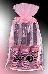  Head Jog Pink / Rzsaszn Krkefe Szett